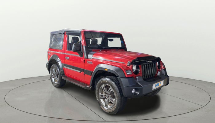 2021 Mahindra Thar LX  P 4WD AT CONVERTIBLE, Petrol, Automatic, 51,580 km, Right Front Diagonal