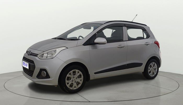 2016 Hyundai Grand i10 SPORTZ 1.2 KAPPA VTVT, Petrol, Manual, 84,427 km, Left Front Diagonal