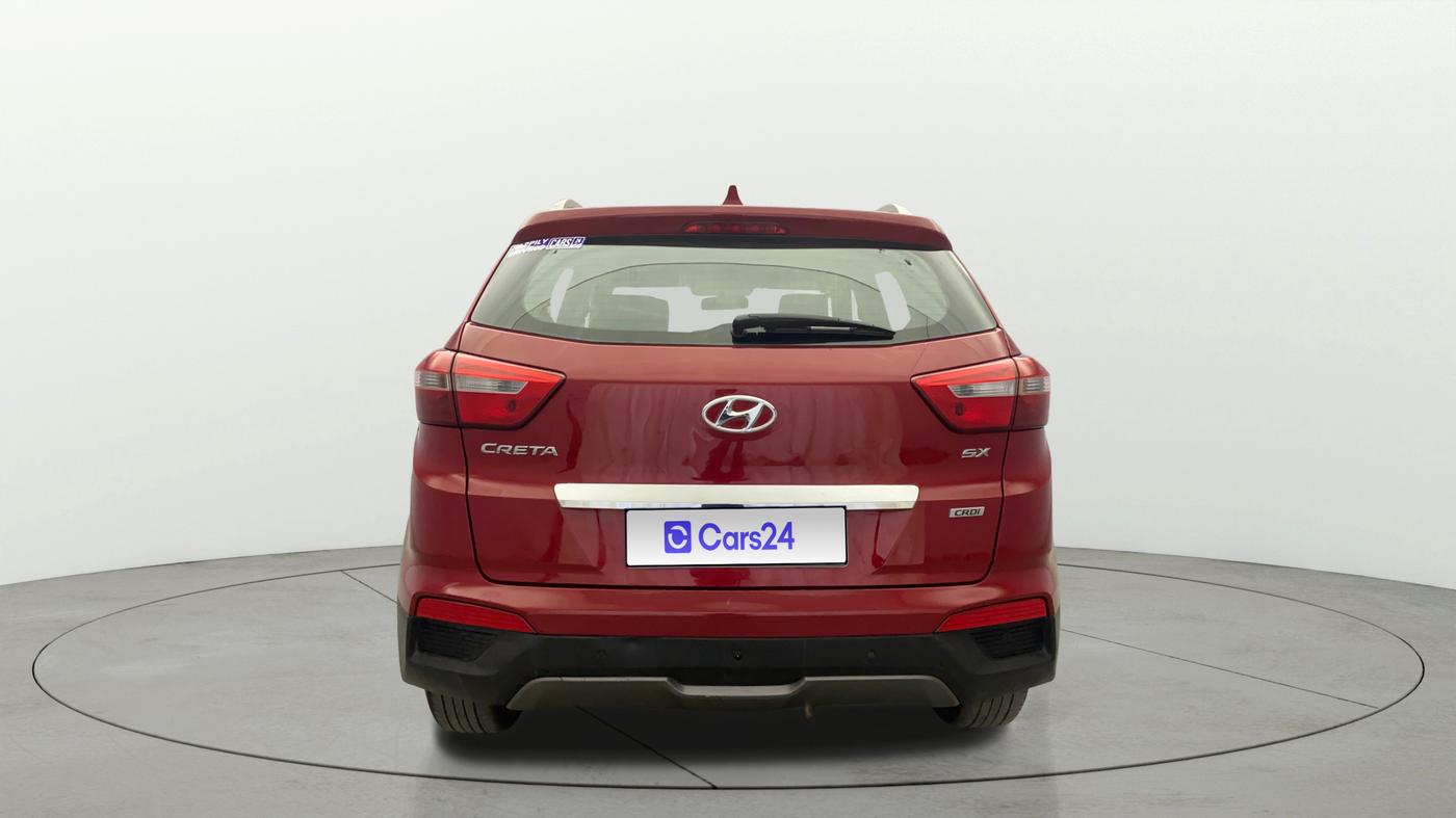 2016 Hyundai Creta SX (O) 1.6 DIESEL, Diesel, Manual, 1,05,570 km, Back/Rear