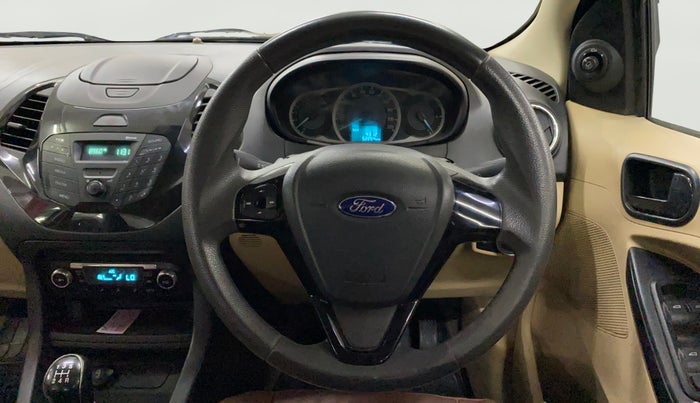 2017 Ford Figo Aspire TITANIUM 1.2 PETROL, Petrol, Manual, 52,248 km, Steering Wheel Close Up