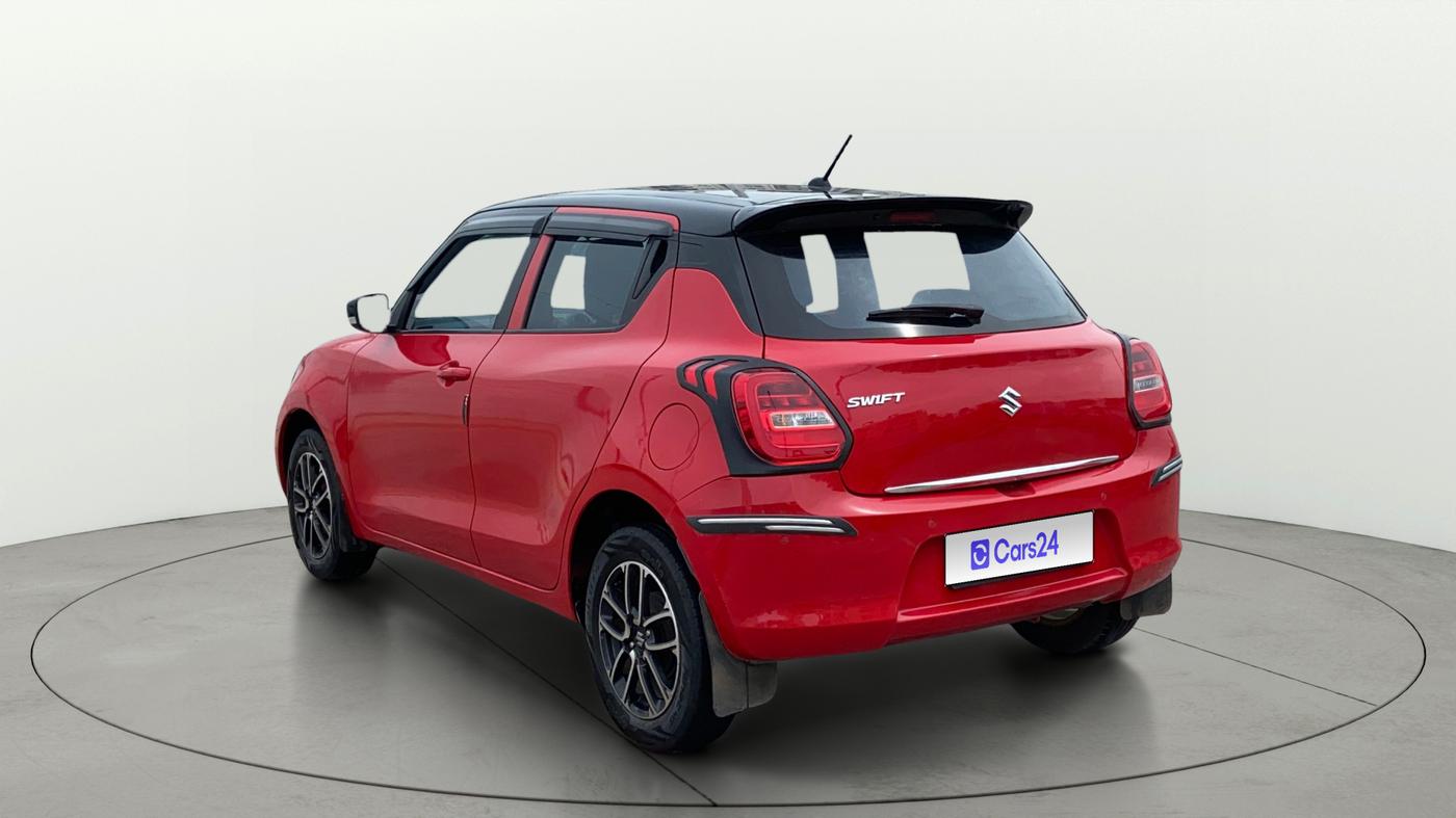 2022 Maruti Swift ZXI PLUS DUAL TONE, Petrol, Manual, 35,482 km, Left Back Diagonal