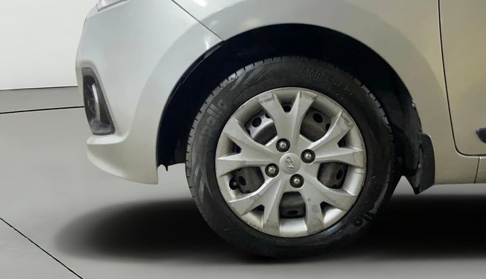 2015 Hyundai Grand i10 SPORTZ 1.1 CRDI, Diesel, Manual, 53,419 km, Left Front Wheel