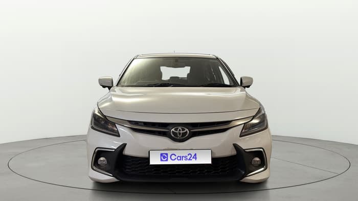 2026 Toyota Glanza V AMT, Petrol, Automatic, 3,576 km, Front