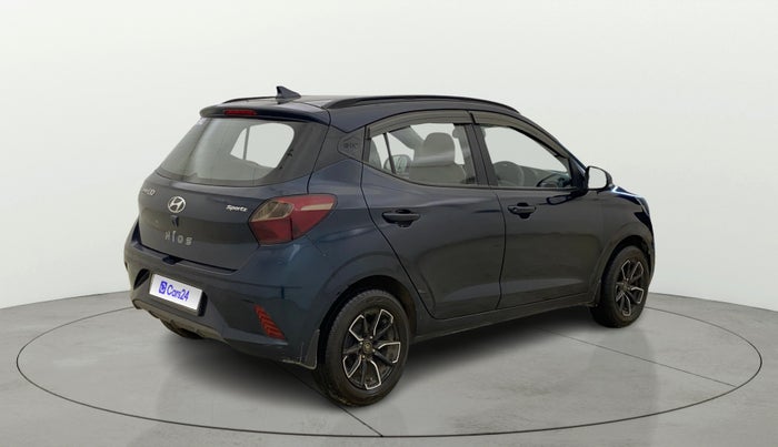 2022 Hyundai GRAND I10 NIOS SPORTZ 1.2 KAPPA VTVT CNG, CNG, Manual, 41,021 km, Right Back Diagonal