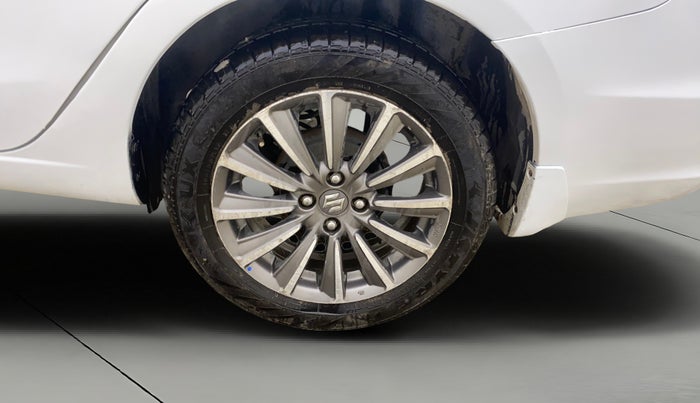 2020 Maruti Ciaz ALPHA 1.5 SHVS PETROL, CNG, Manual, 1,43,410 km, Left Rear Wheel