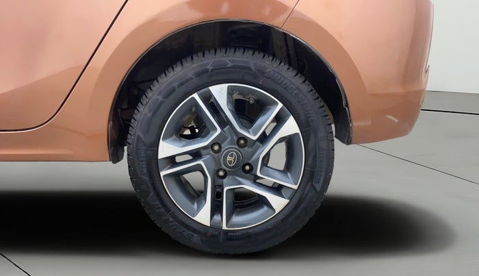 2017 Tata TIGOR XZ (O) PETROL, Petrol, Manual, 1,34,427 km, Left Rear Wheel