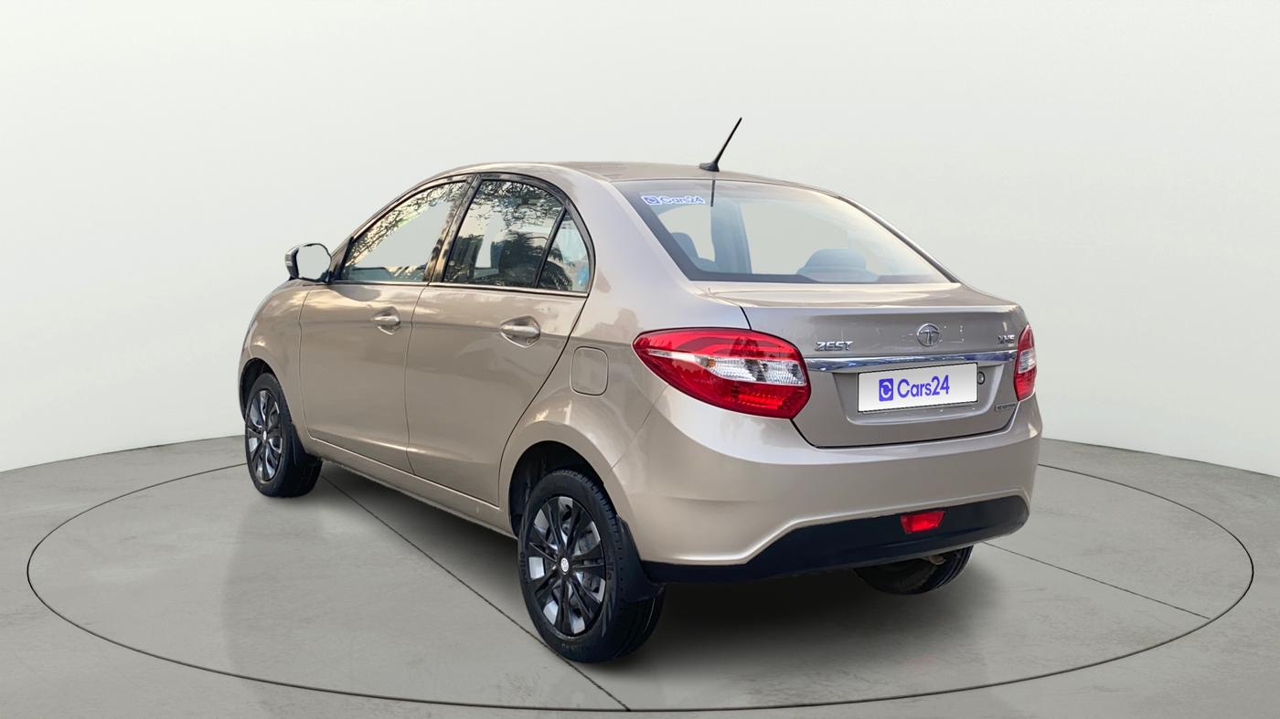 2016 Tata Zest XMS PETROL, Petrol, Manual, 96,724 km, Left Back Diagonal