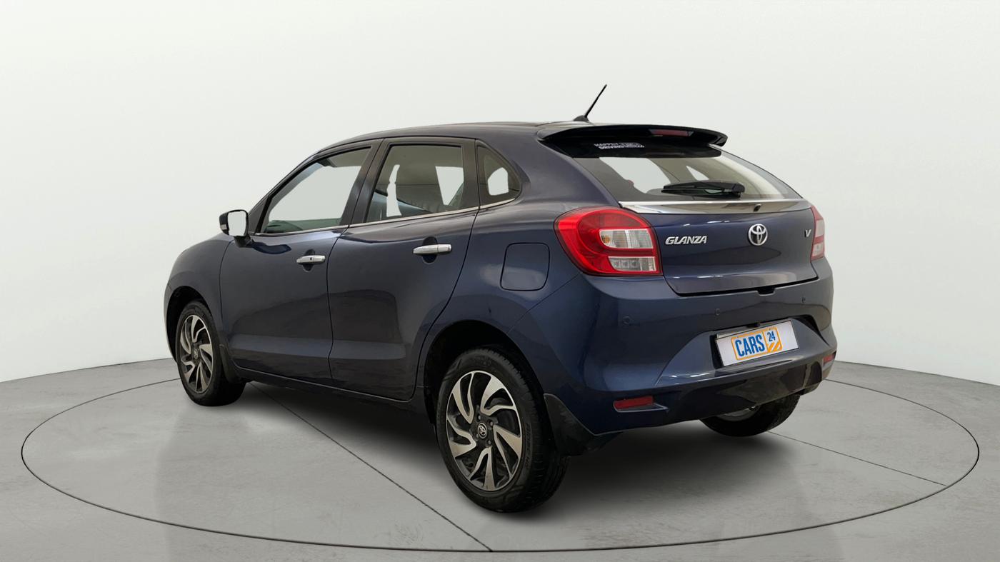 2020 Toyota Glanza V, Petrol, Manual, 63,580 km, Left Back Diagonal
