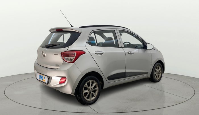 2015 Hyundai Grand i10 ASTA (O) 1.2 KAPPA VTVT, Petrol, Manual, 71,429 km, Right Back Diagonal