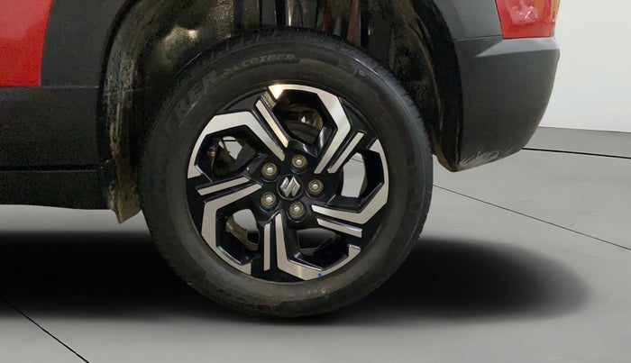 2022 Maruti BREZZA ZXI + AT SMART HYBRID, Petrol, Automatic, 30,104 km, Left Rear Wheel