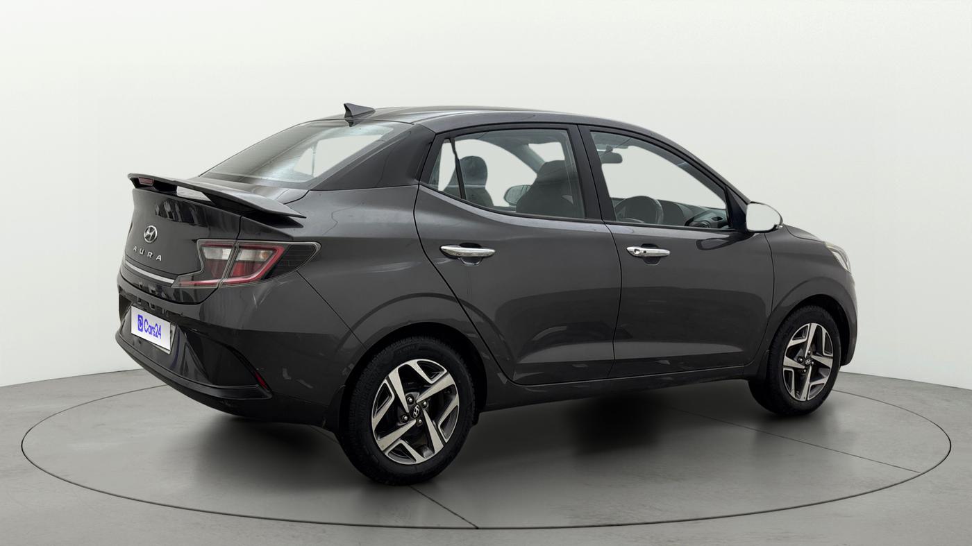 2022 Hyundai AURA SX 1.2 (O), Petrol, Manual, 46,489 km, Right Back Diagonal