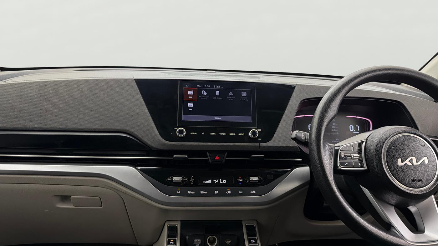 2022 KIA CARENS PRESTIGE PLUS 1.5 DIESEL 7 STR, Diesel, Manual, 1,08,459 km, Air Conditioner