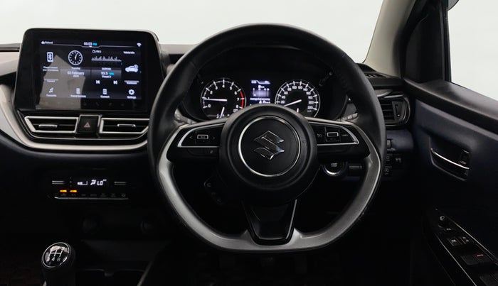 2022 Maruti Baleno ALPHA PETROL 1.2, Petrol, Manual, 57,042 km, Steering Wheel Close Up