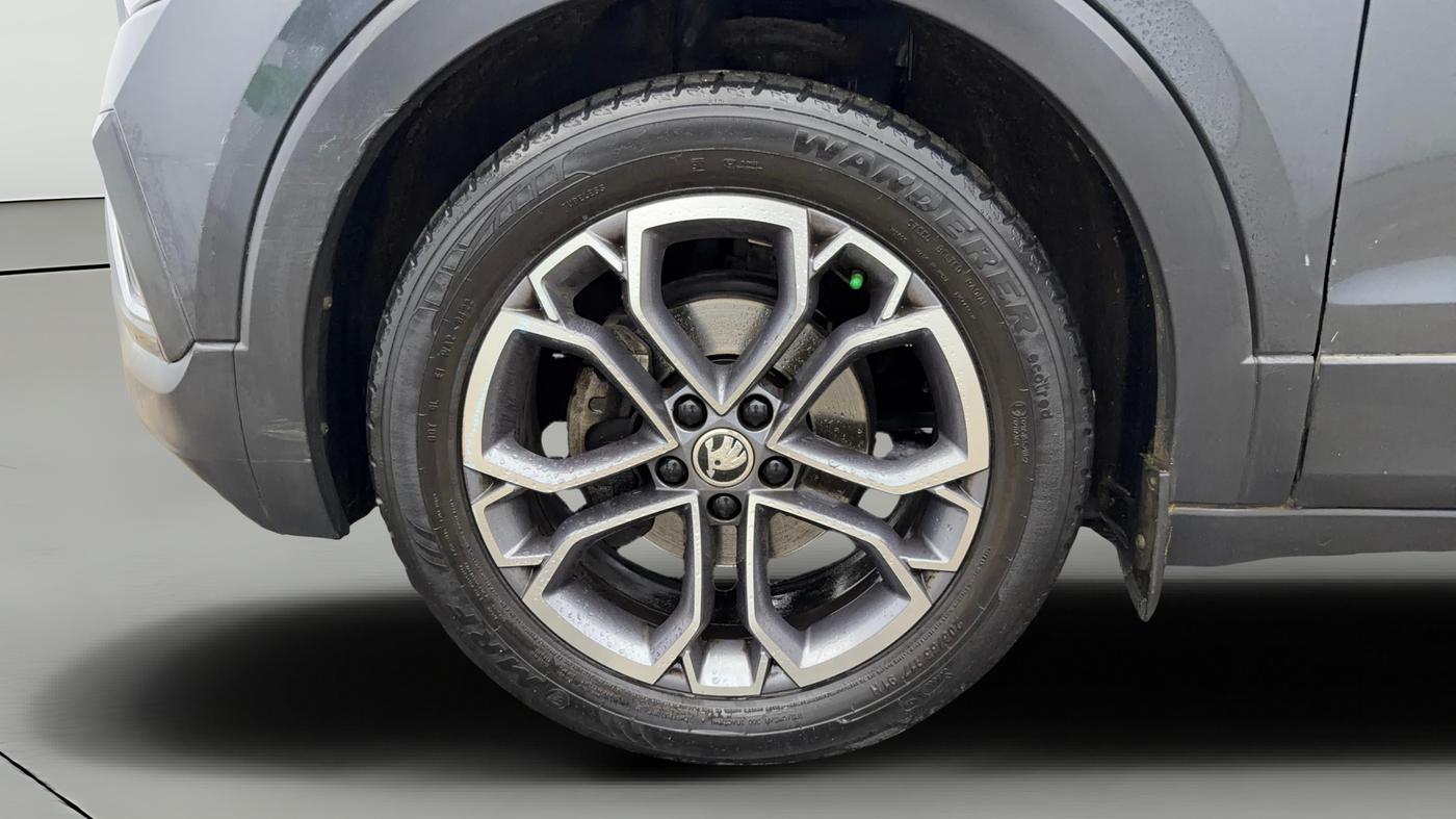 2022 Skoda KUSHAQ STYLE 1.0L TSI MT, Petrol, Manual, 30,826 km, Left Front Wheel