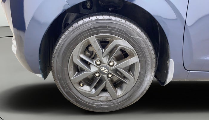 2020 Hyundai GRAND I10 NIOS SPORTZ AMT 1.2 KAPPA VTVT, CNG, Automatic, 63,245 km, Left Front Wheel