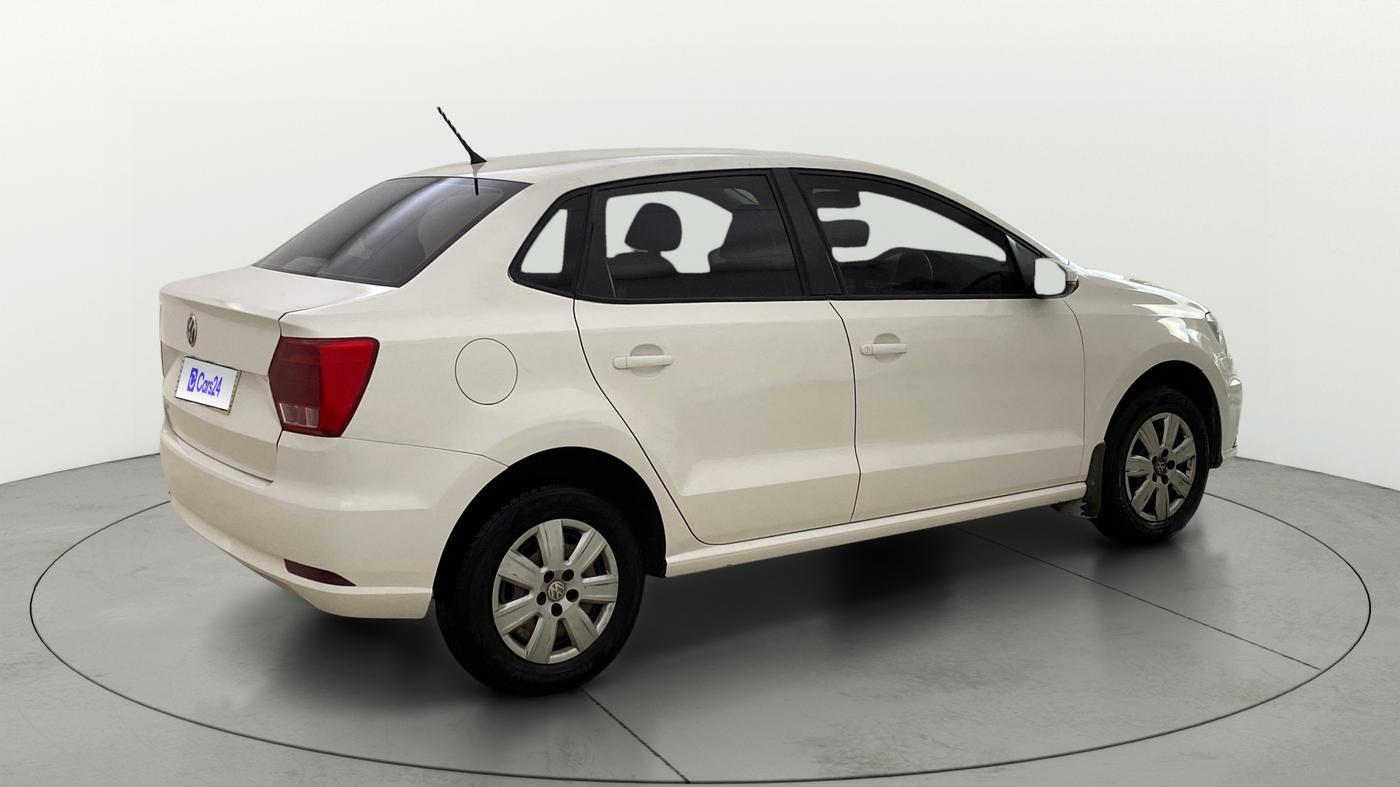 2017 Volkswagen Ameo TRENDLINE 1.2L, Petrol, Manual, 40,990 km, Right Back Diagonal