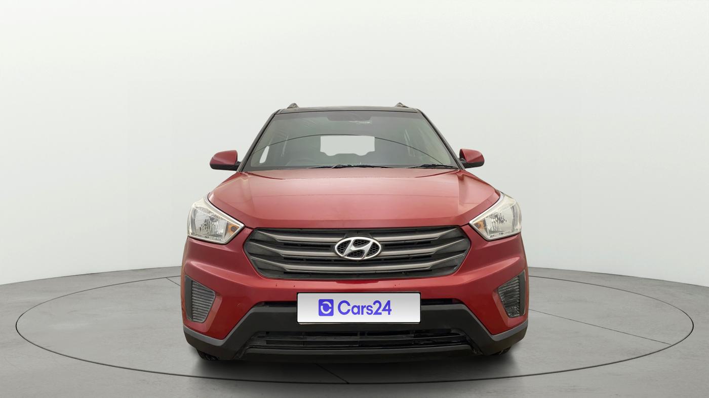 2017 Hyundai Creta E 1.6 PETROL, Petrol, Manual, 42,969 km, Front
