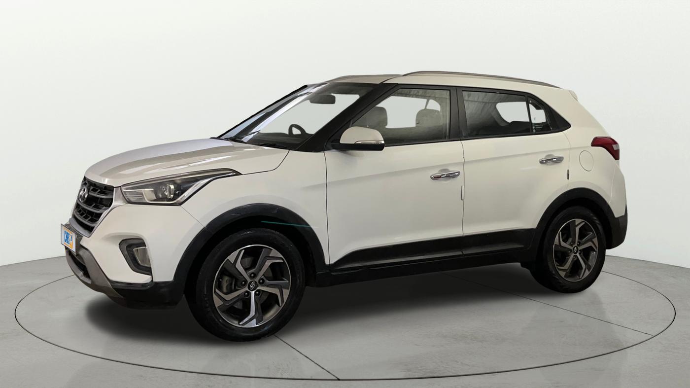 2019 Hyundai Creta SX AT 1.6 PETROL, CNG, Automatic, 86,162 km, Left Front Diagonal
