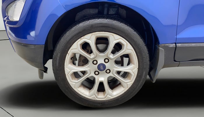 2018 Ford Ecosport TITANIUM + 1.5L PETROL AT, Petrol, Automatic, 1,01,616 km, Left Front Wheel