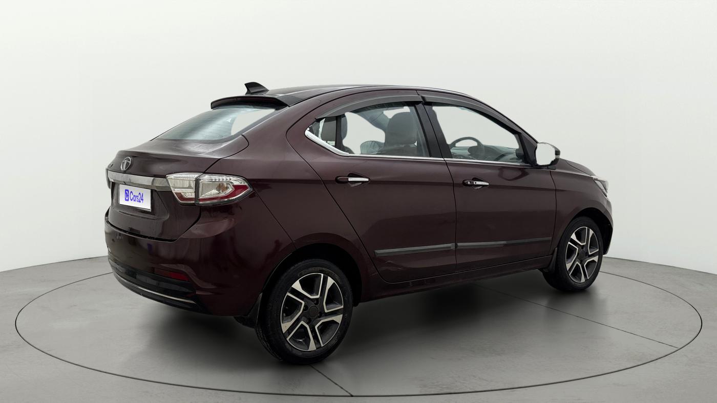 2021 Tata TIGOR XZA PLUS PETROL, Petrol, Automatic, 39,947 km, Right Back Diagonal