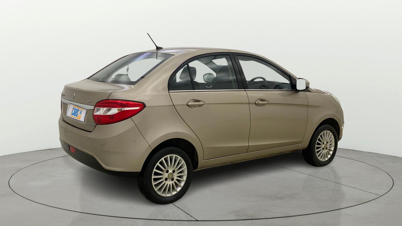 2015 Tata Zest XT PETROL, Petrol, Manual, 37,570 km, Right Back Diagonal