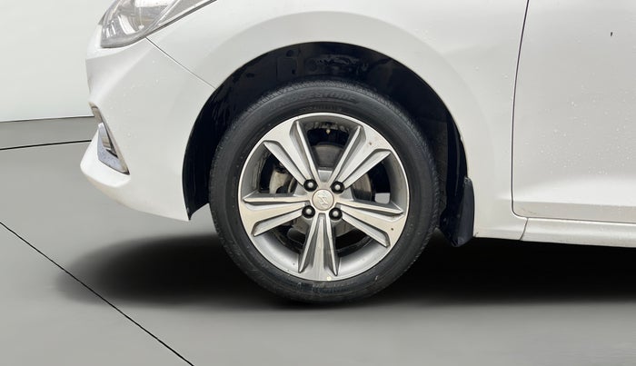 2019 Hyundai Verna 1.6 VTVT SX, Petrol, Manual, 65,450 km, Left Front Wheel