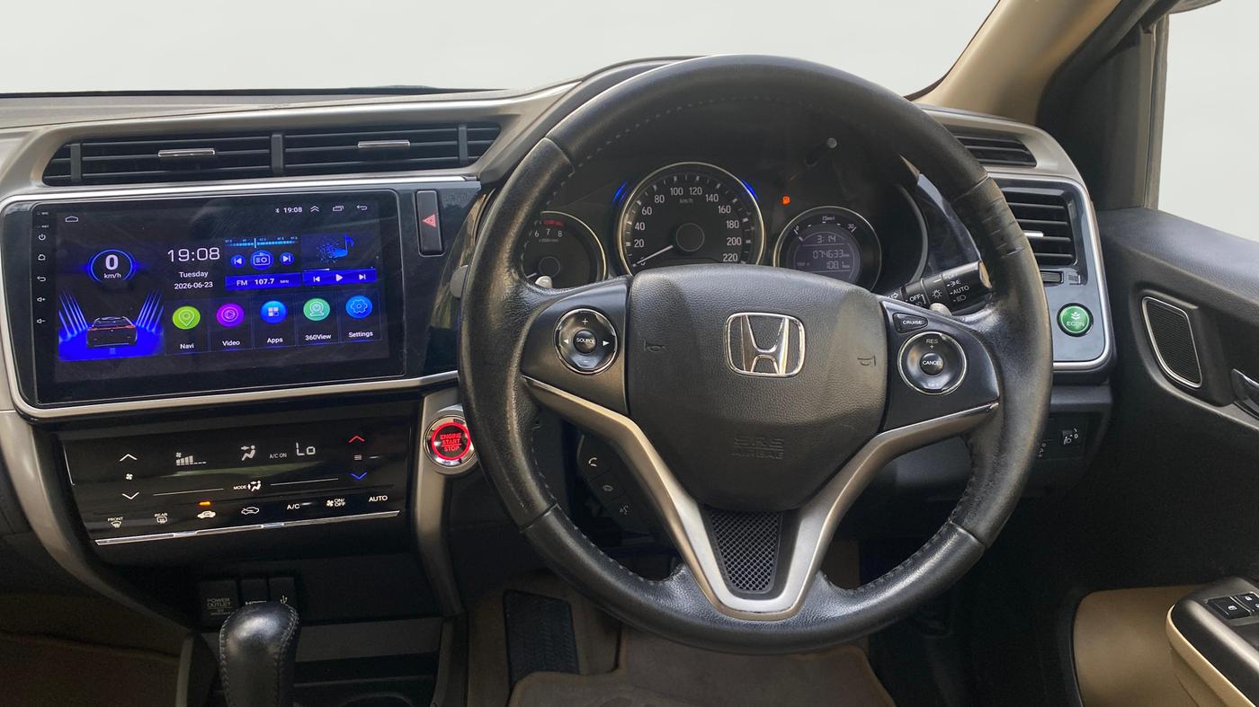 2017 Honda City 1.5L I-VTEC ZX CVT, Petrol, Automatic, 74,630 km, Steering Wheel Close Up