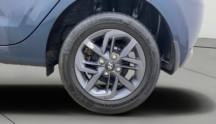 2022 Hyundai GRAND I10 NIOS SPORTZ AMT 1.2 KAPPA VTVT, Petrol, Automatic, 23,377 km, Left Rear Wheel