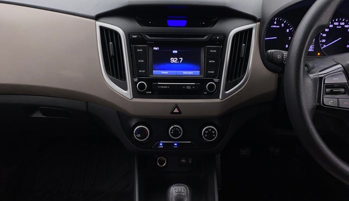 2017 Hyundai Creta E PLUS 1.6 PETROL, Petrol, Manual, 1,00,629 km, Air Conditioner