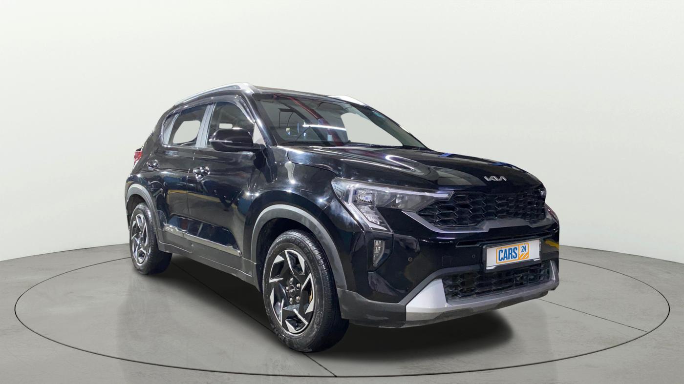 2024 KIA SONET HTK PLUS 1.0 TURBO PETROL IMT, Petrol, Manual, 16,598 km, Right Front Diagonal