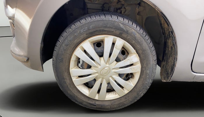 2014 Datsun Go T, Petrol, Manual, 24,640 km, Left Front Wheel