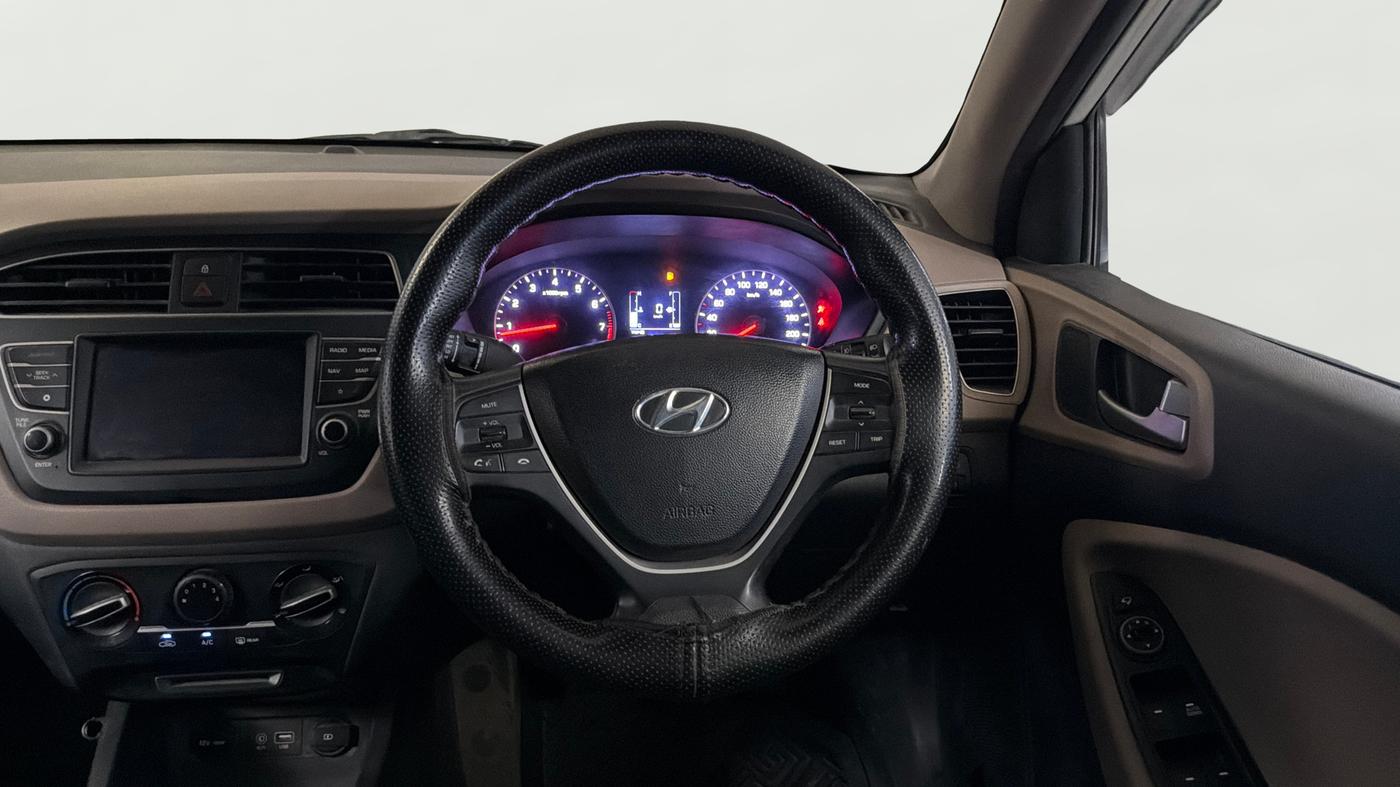 2019 Hyundai Elite i20 SPORTZ PLUS 1.2, Petrol, Manual, 49,674 km, Steering Wheel Close Up