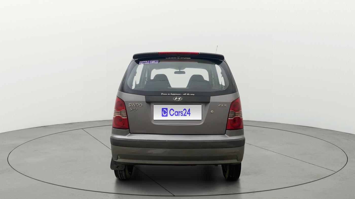2014 Hyundai Santro Xing GLS, Petrol, Manual, 73,064 km, Back/Rear
