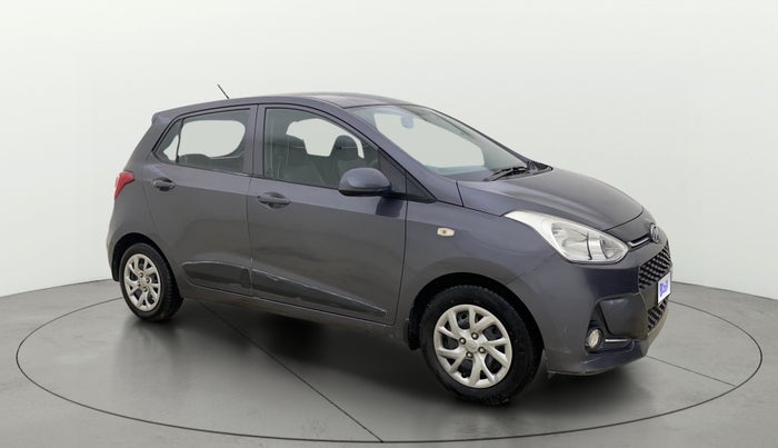 2017 Hyundai Grand i10 SPORTZ 1.2 KAPPA VTVT, CNG, Manual, 51,601 km, Right Front Diagonal