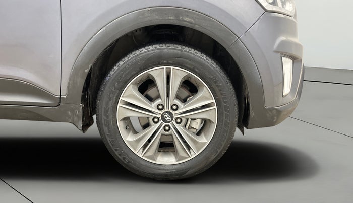 2017 Hyundai Creta SX PLUS AT 1.6 PETROL, Petrol, Automatic, 28,281 km, Right Front Wheel