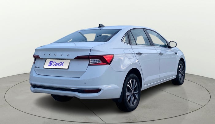 2023 Skoda SLAVIA STYLE 1.0L TSI MT, Petrol, Manual, 27,635 km, Right Back Diagonal