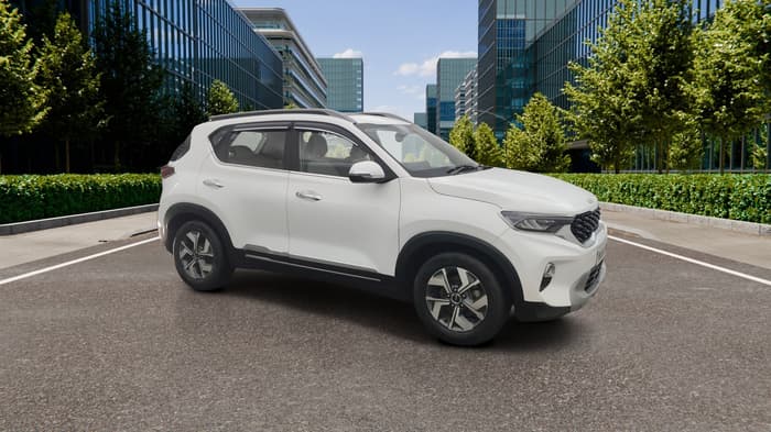 2022 KIA SONET HTX PLUS 1.5, Diesel, Manual, 48,949 km, Right Front Diagonal