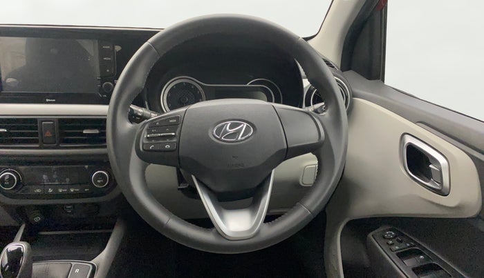 2021 Hyundai GRAND I10 NIOS ASTA AMT 1.2 KAPPA VTVT, Petrol, Automatic, 15,725 km, Steering Wheel Close Up