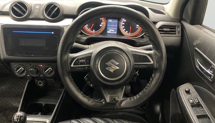 2021 Maruti Swift VXI, Petrol, Manual, 72,290 km, Steering Wheel Close Up
