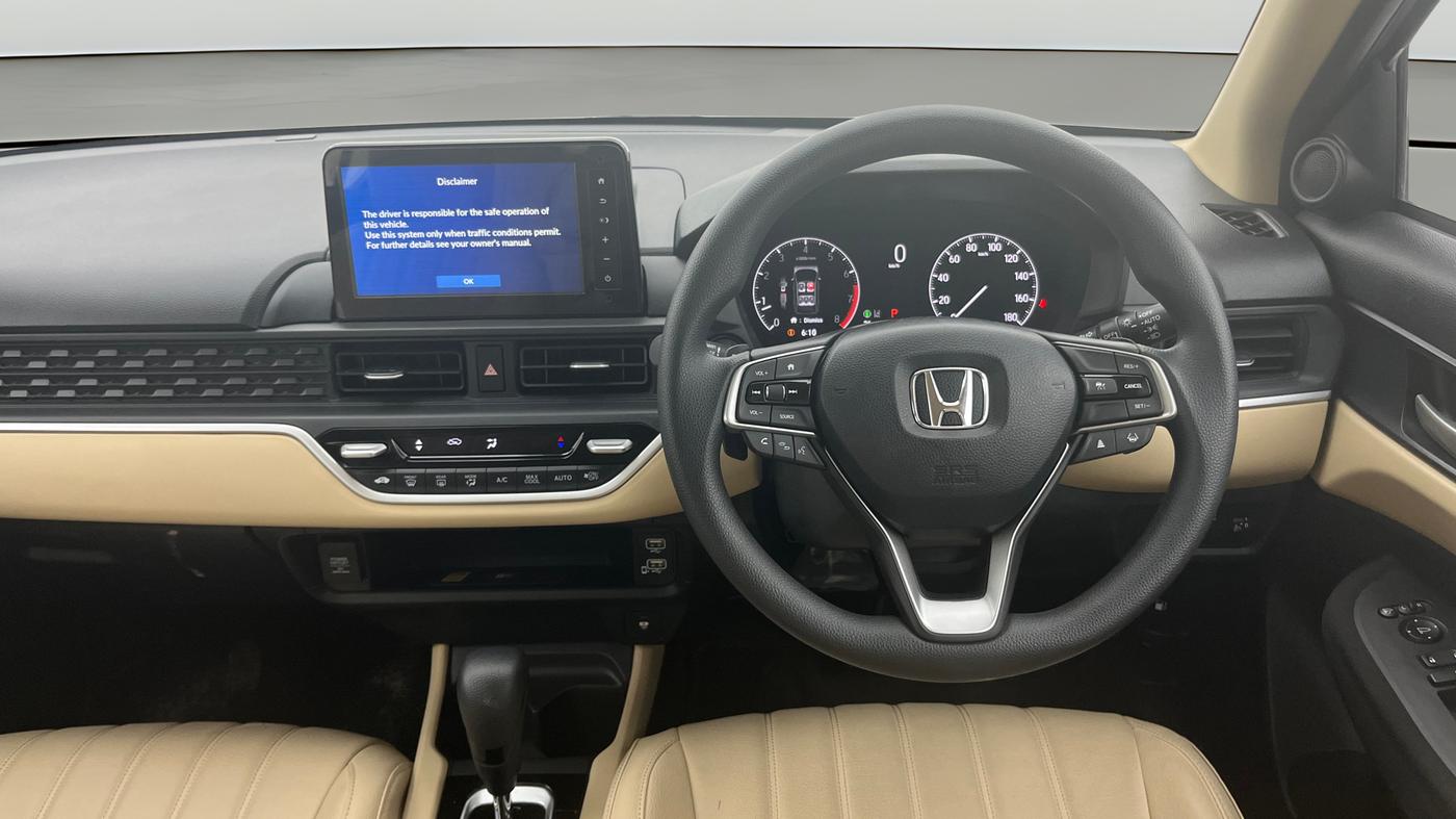 2025 Honda Amaze ZX 1.2 Petrol CVT, Petrol, Automatic, 4,295 km, Steering Wheel Close Up
