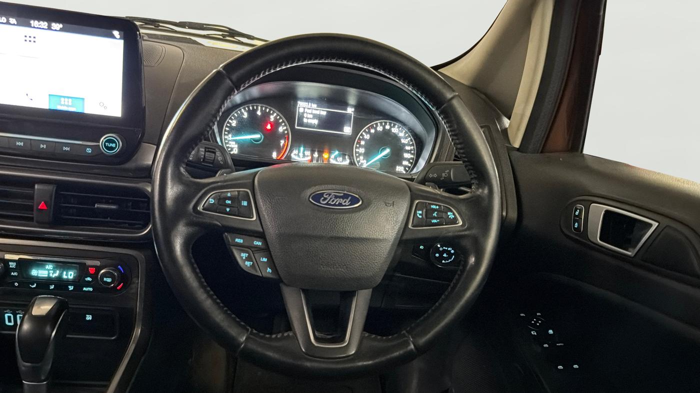 2019 Ford Ecosport TITANIUM + 1.5L PETROL AT, Petrol, Automatic, 78,544 km, Steering Wheel Close Up