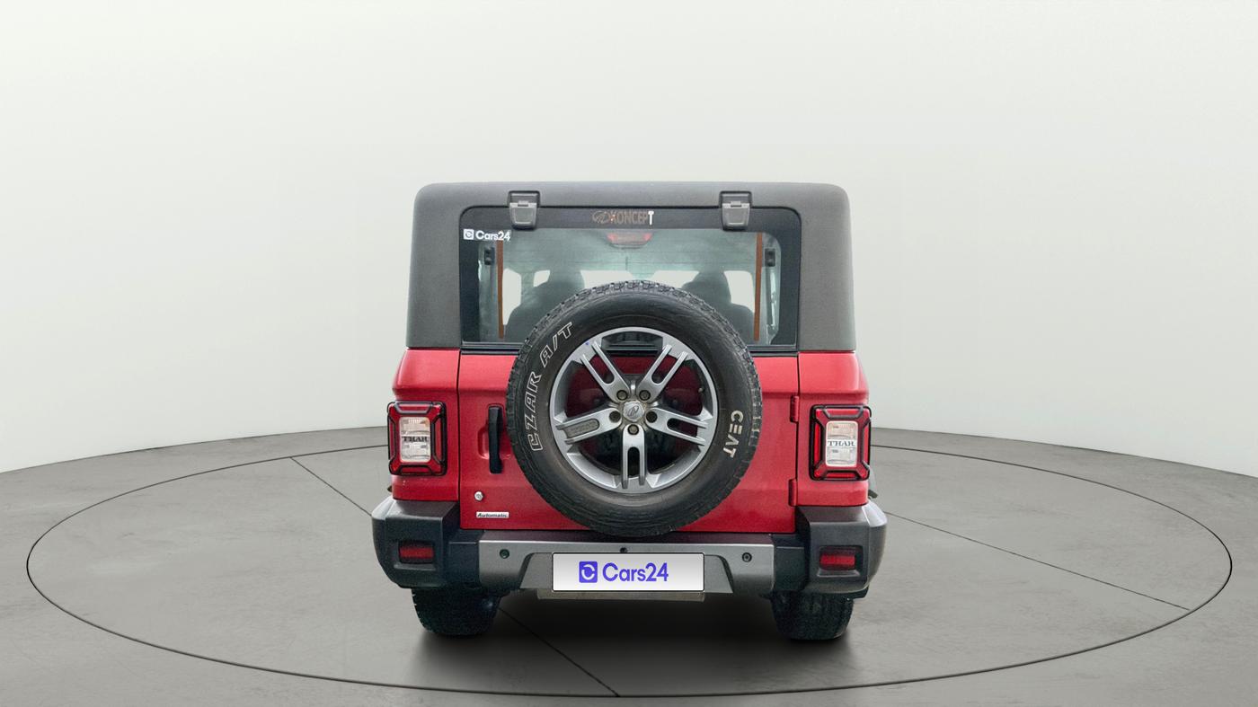 2021 Mahindra Thar LX PETROL HT 4WD AT, Petrol, Automatic, 34,634 km, Back/Rear