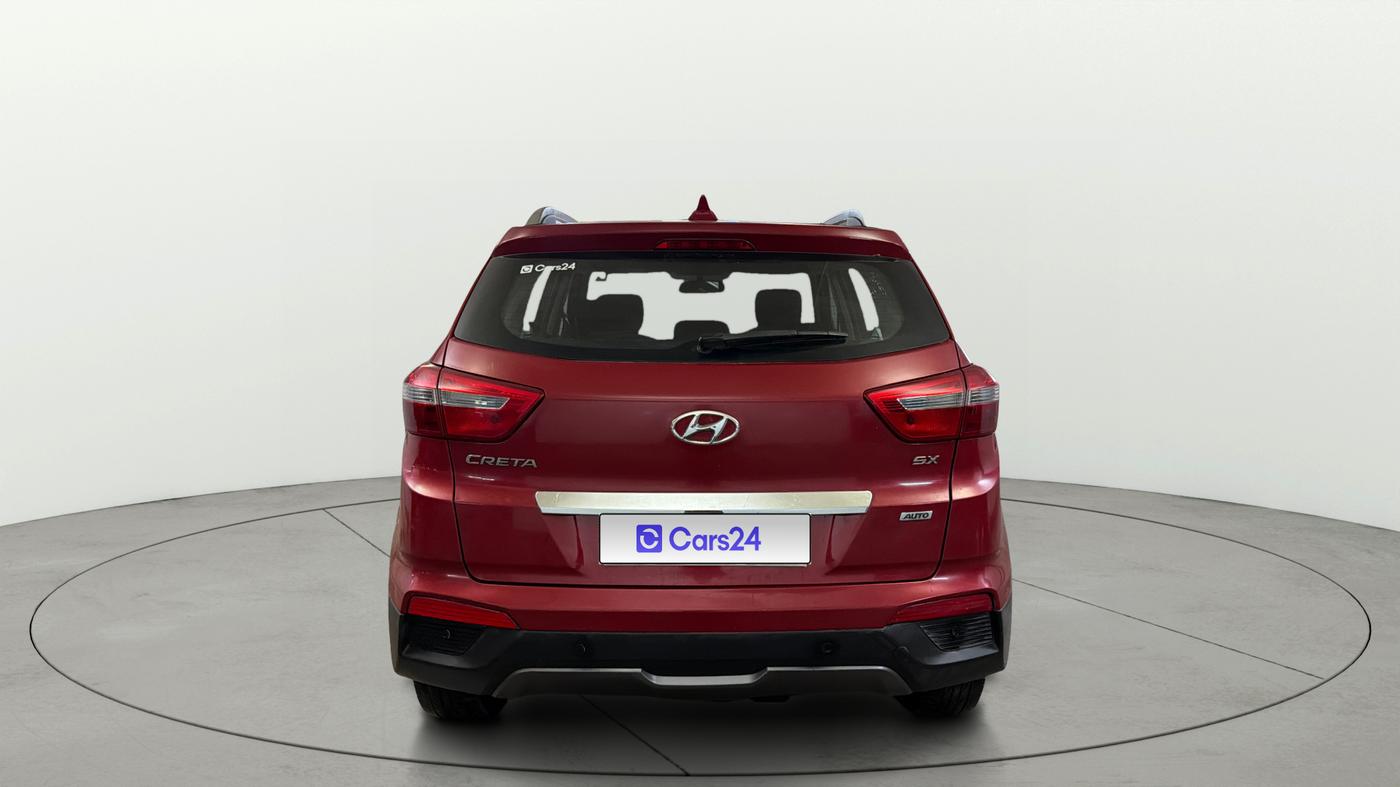 2017 Hyundai Creta SX PLUS AT 1.6 PETROL, Petrol, Automatic, 57,638 km, Back/Rear