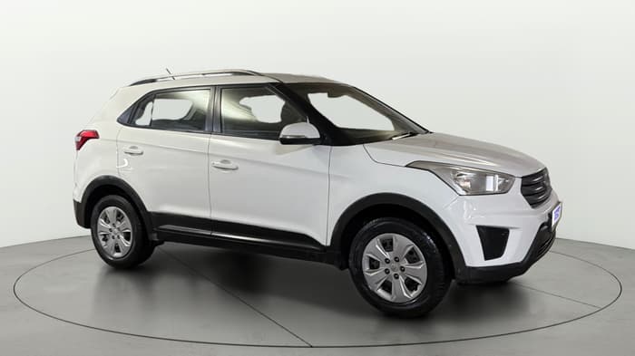 2017 Hyundai Creta E PLUS 1.6 PETROL, Petrol, Manual, 52,092 km, Right Front Diagonal