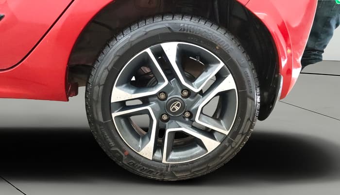 2019 Tata Tiago XZA PLUS PETROL, Petrol, Automatic, 38,009 km, Left Rear Wheel
