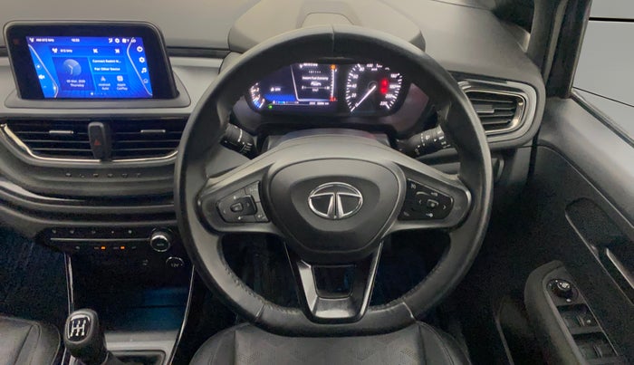 2022 Tata ALTROZ XZ PLUS PETROL DARK EDITION, Petrol, Manual, 63,714 km, Steering Wheel Close Up
