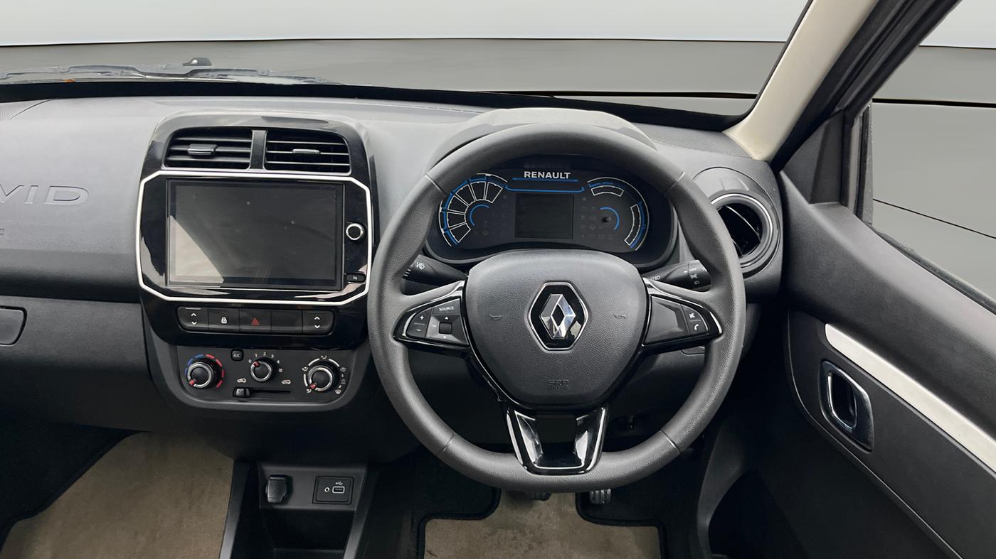 2024 Renault Kwid CLIMBER AMT 1.0, Petrol, Automatic, 1,187 km, Steering Wheel Close Up
