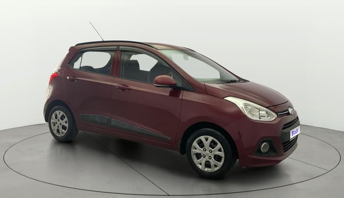 2016 Hyundai Grand i10 SPORTZ 1.2 KAPPA VTVT, Petrol, Manual, 40,707 km, Right Front Diagonal