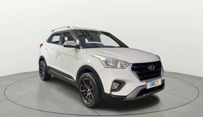 2018 Hyundai Creta E PLUS 1.6 PETROL, Petrol, Manual, 73,509 km, Right Front Diagonal