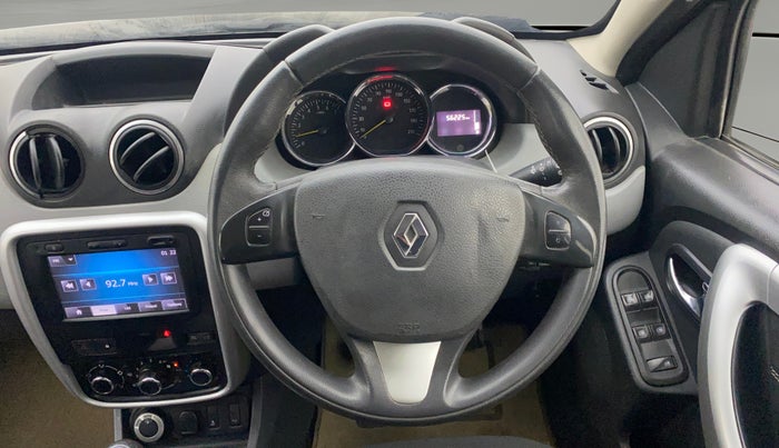 2015 Renault Duster 110 PS RXZ 4X4 MT DIESEL, Diesel, Manual, 56,189 km, Steering Wheel Close Up